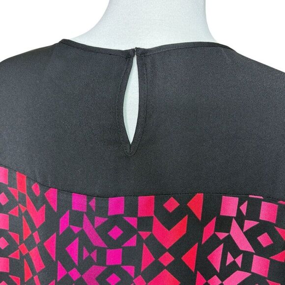 Worthington Polyester Blouse Size XL Bright Color - Picture 6 of 7